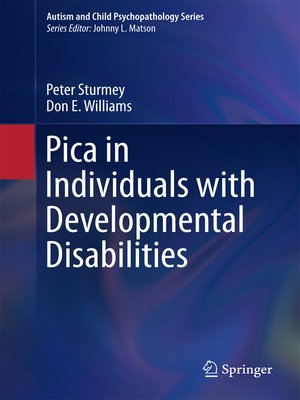 cover image of Pica in Individuals with Developmental Disabilities